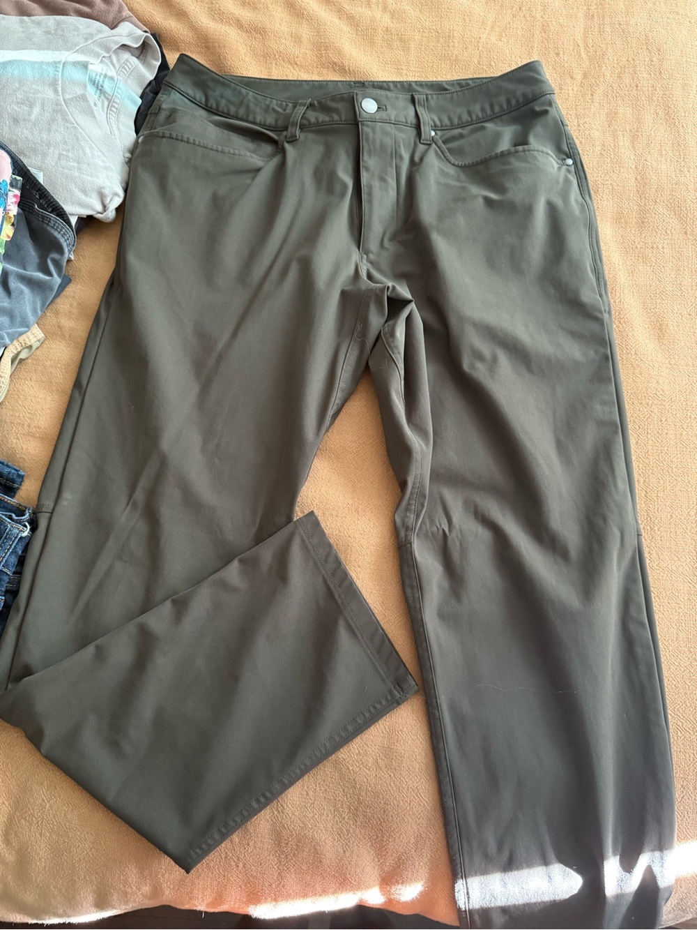 lululemon athletica Olive Green Men's Chino Pants